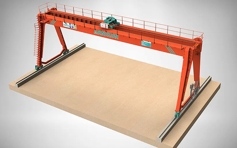 Modern Trading Double Girder Gantry Cranes